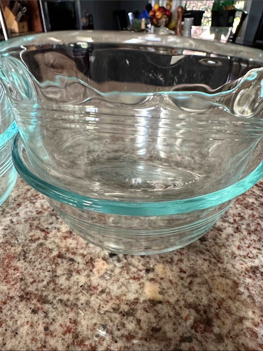Vintage Pyrex 464 Glass Custard Bowls Set of 4 Home Kitchen